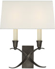 Visual Comfort Cross Bouillotte Small Sconce