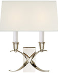 Visual Comfort Cross Bouillotte Small Sconce