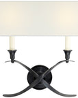 Visual Comfort Cross Bouillotte Large Sconce