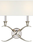 Visual Comfort Cross Bouillotte Large Sconce