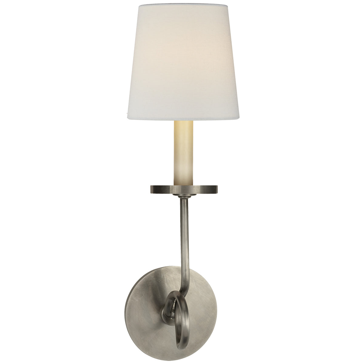 Visual Comfort Symmetric Twist Single Sconce