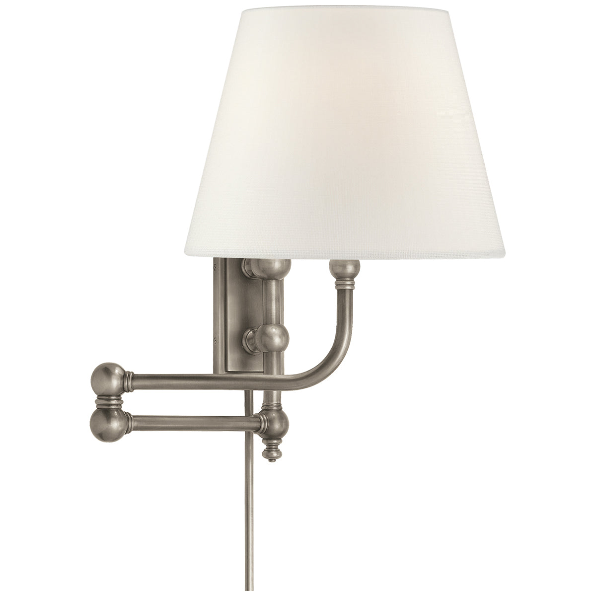 Visual Comfort Pimlico Swing Arm Wall Light