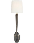 Visual Comfort Ruhlmann Single Sconce with Linen Shade