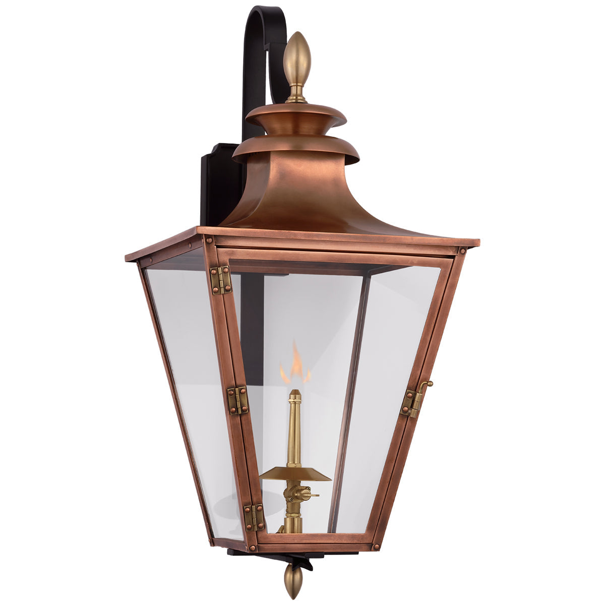 Visual Comfort Albermarle Small Bracketed Gas Wall Lantern