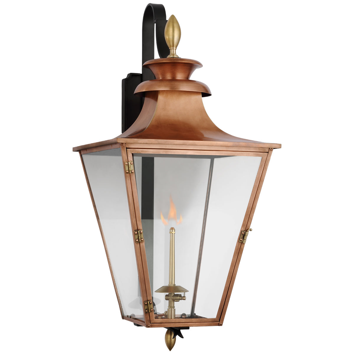 Visual Comfort Albermarle Medium Bracketed Gas Wall Lantern