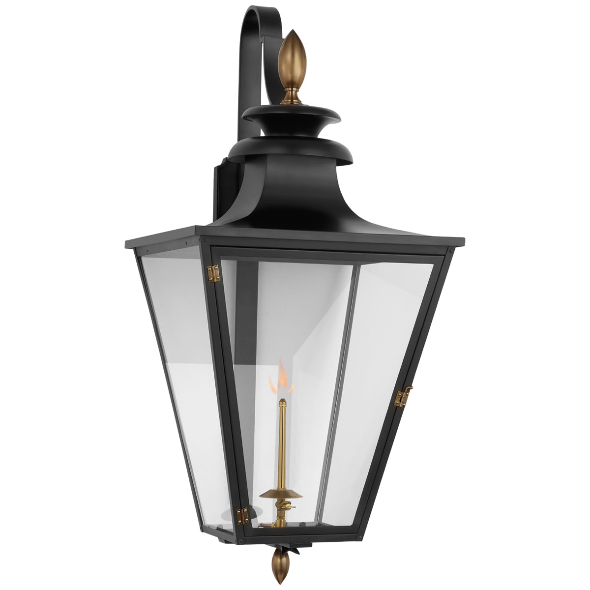 Visual Comfort Albermarle Large Bracketed Gas Wall Lantern