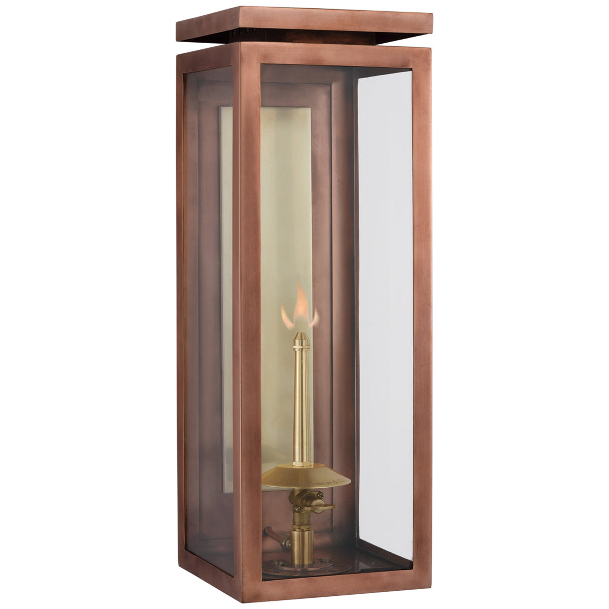 Visual Comfort Fresno Medium 3/4 Gas Wall Lantern