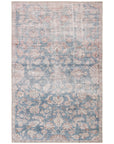 Jaipur Chateau Bardia Oriental Damask Blue Light Pink CHT07 Rug