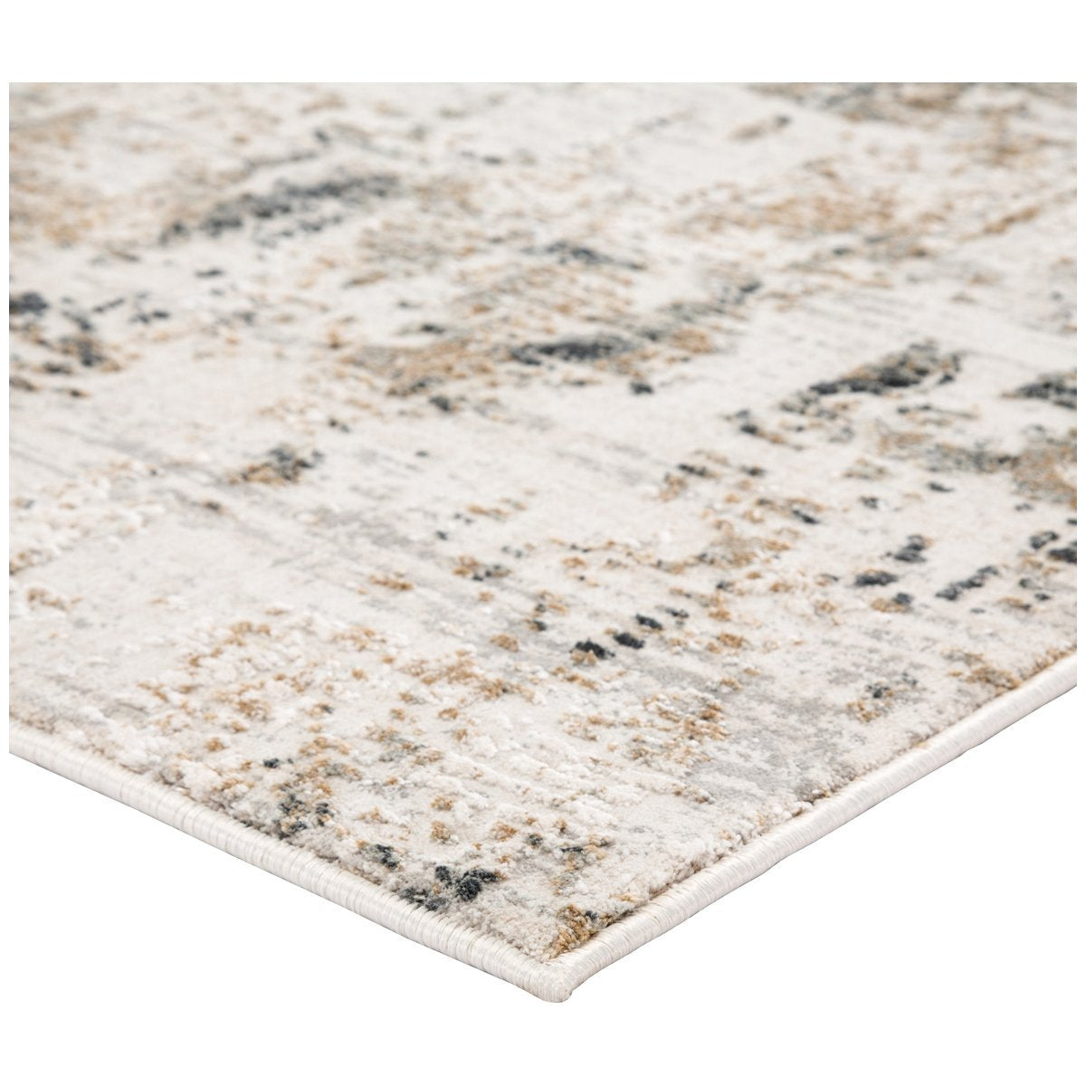 Jaipur Cirque Cassia Abstract Gray Gold CIQ29 Rug