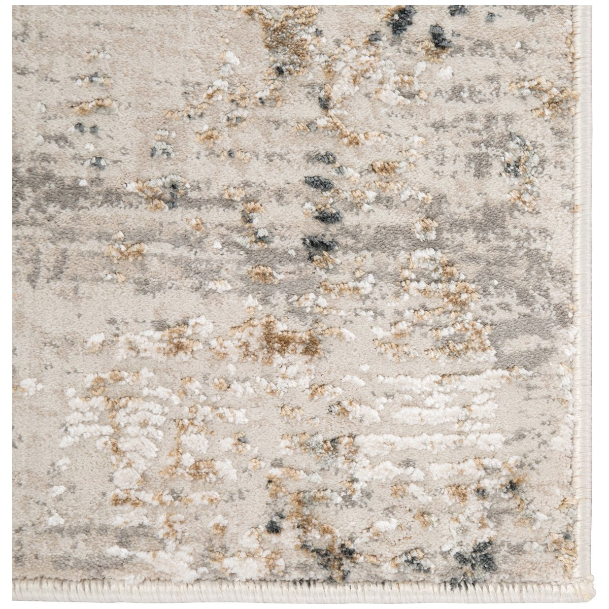 Jaipur Cirque Cassia Abstract Gray Gold CIQ29 Rug