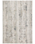 Jaipur Cirque Jaspal Tribal Abstract Gray White CIQ35 Rug