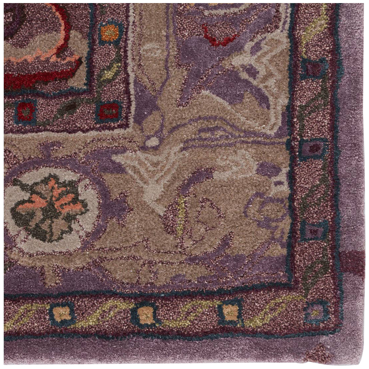 Jaipur Citrine Raisa Medallion Purple Gray CIT10 Area Rug