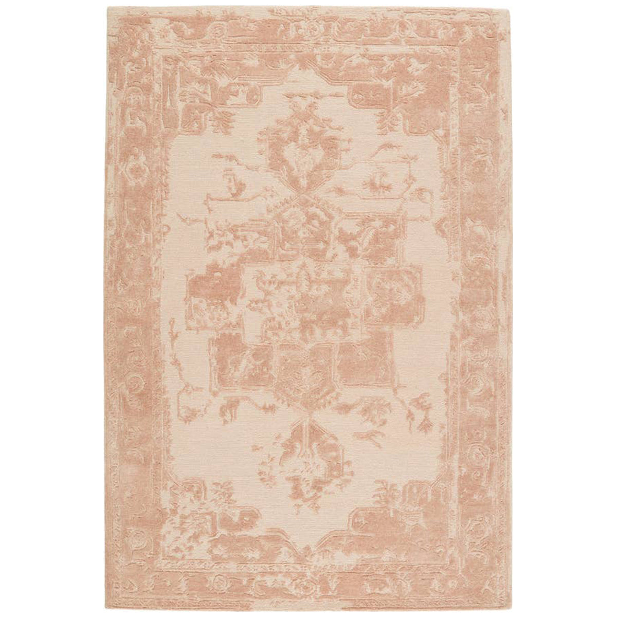 Jaipur Citrine Alvea Medallion Blush Beige CIT16 Area Rug