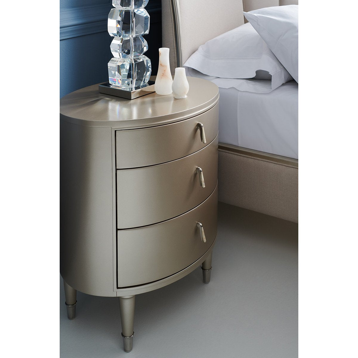 Caracole Classic Bedside Beauty Nightstand