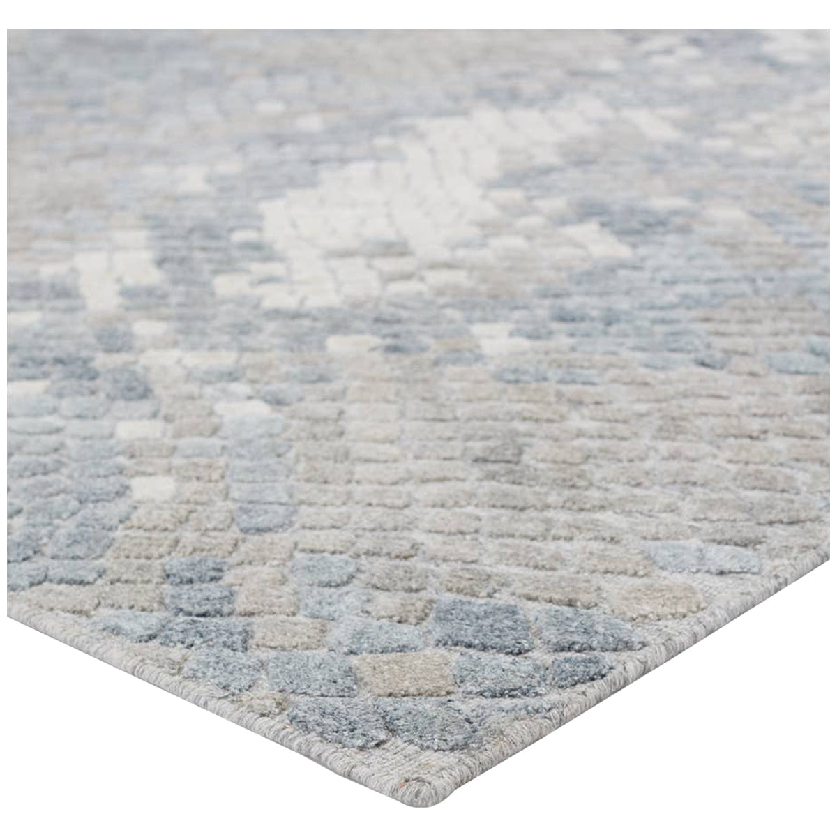 Jaipur Clamor Conlan Dot Gray Light Blue CLA02 Area Rug