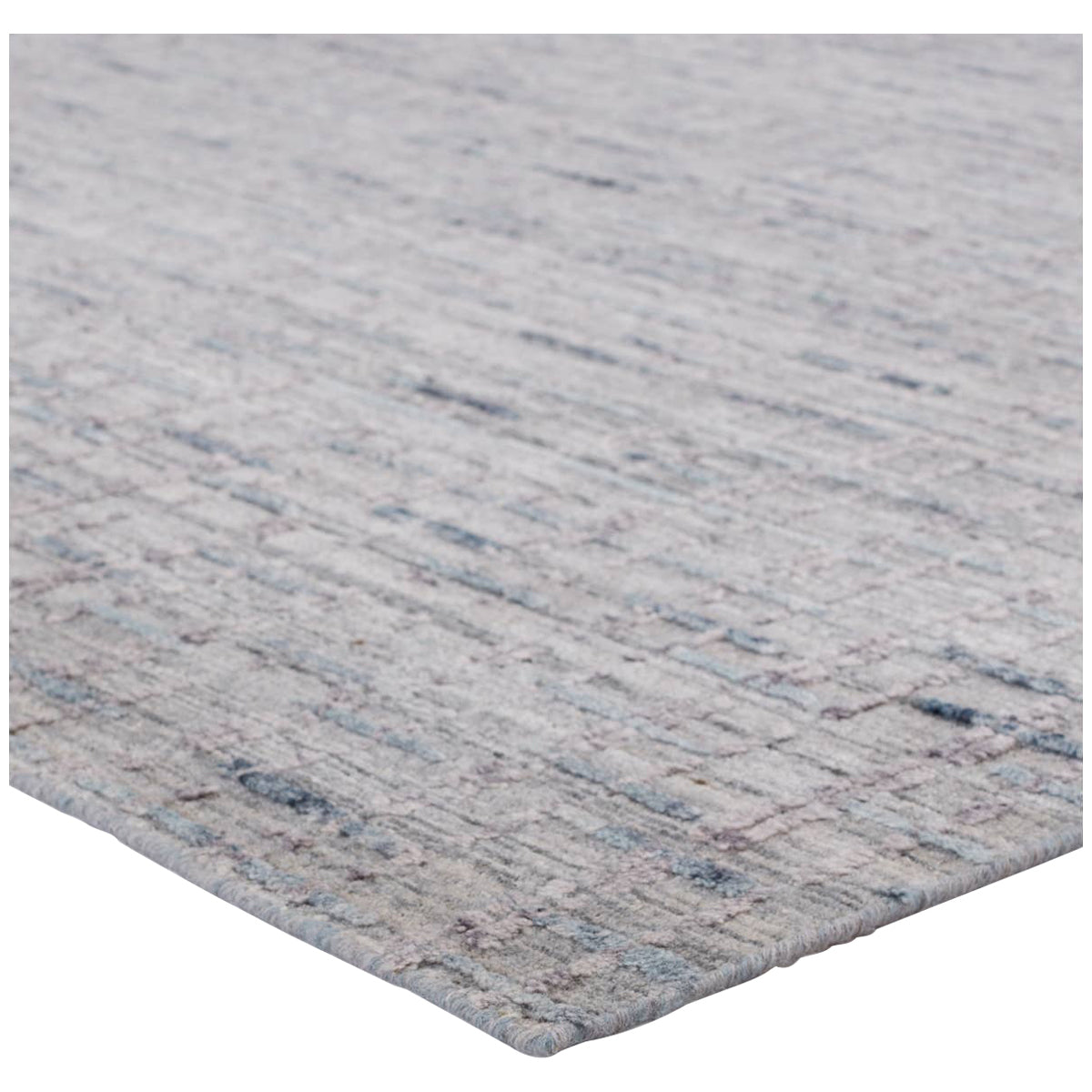 Jaipur Clamor Thaddea Striped Light Gray Blue CLA05 Area Rug