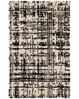 Jaipur Clayton Pals Trellis Cream Black CLN15 Area Rug