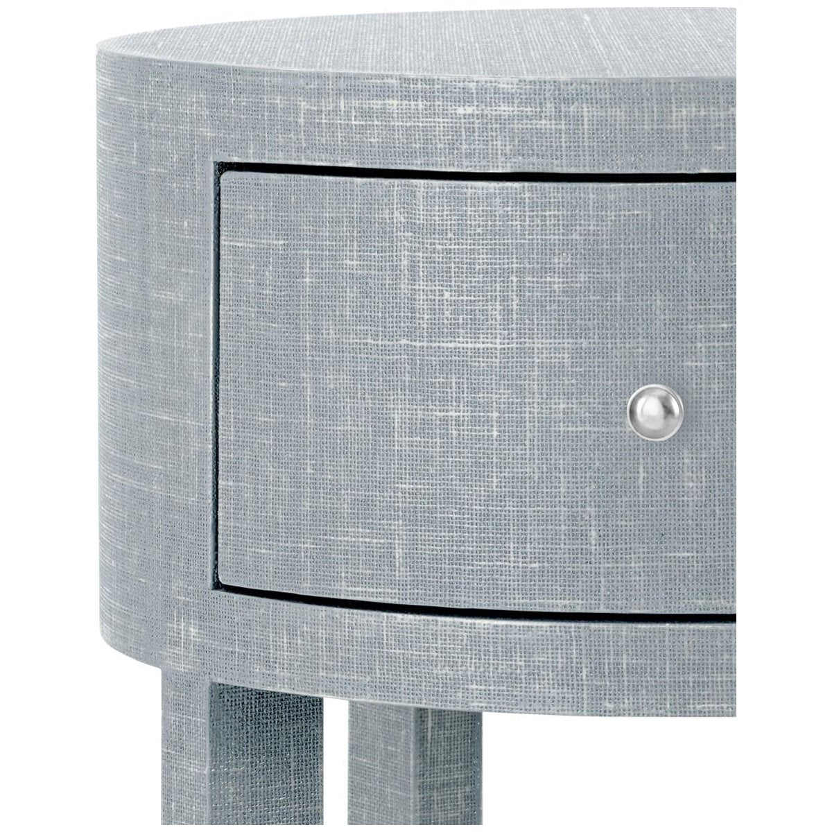 Villa &amp; House Claudette 1-Drawer Round Side Table