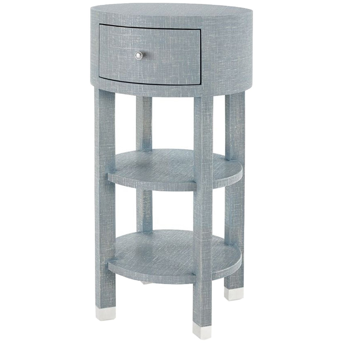 Villa &amp; House Claudette 1-Drawer Round Side Table