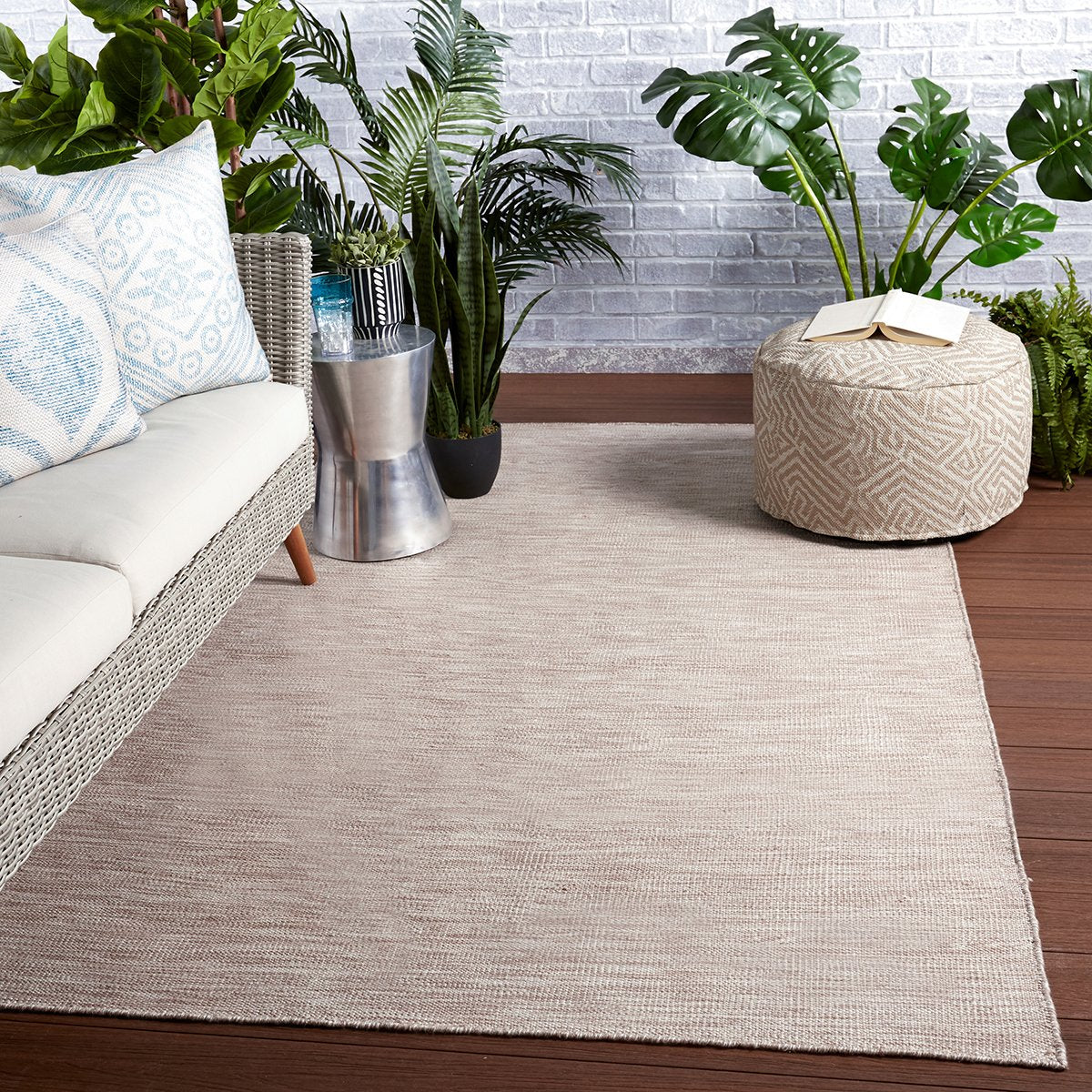 Jaipur Carmel Sunridge Solid Light Taupe CML03 Rug