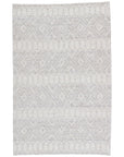 Jaipur Cosette Ismene Trellis Geometric Light Gray White COE02 Rug