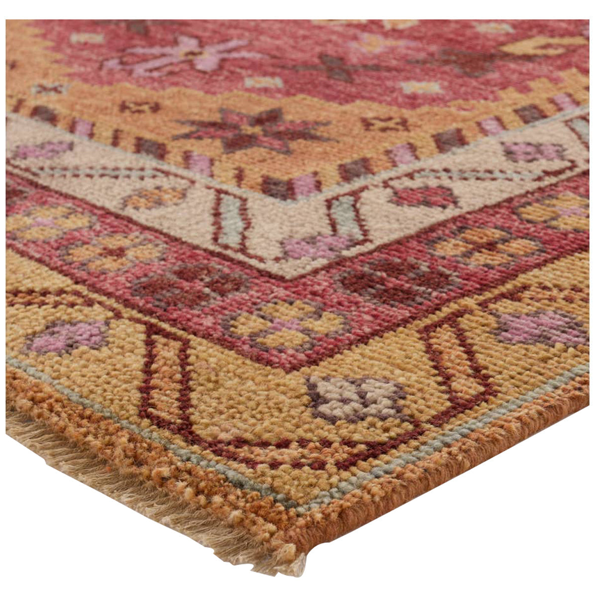 Jaipur Coredora Kyrie Floral Red Yellow CRD04 Area Rug