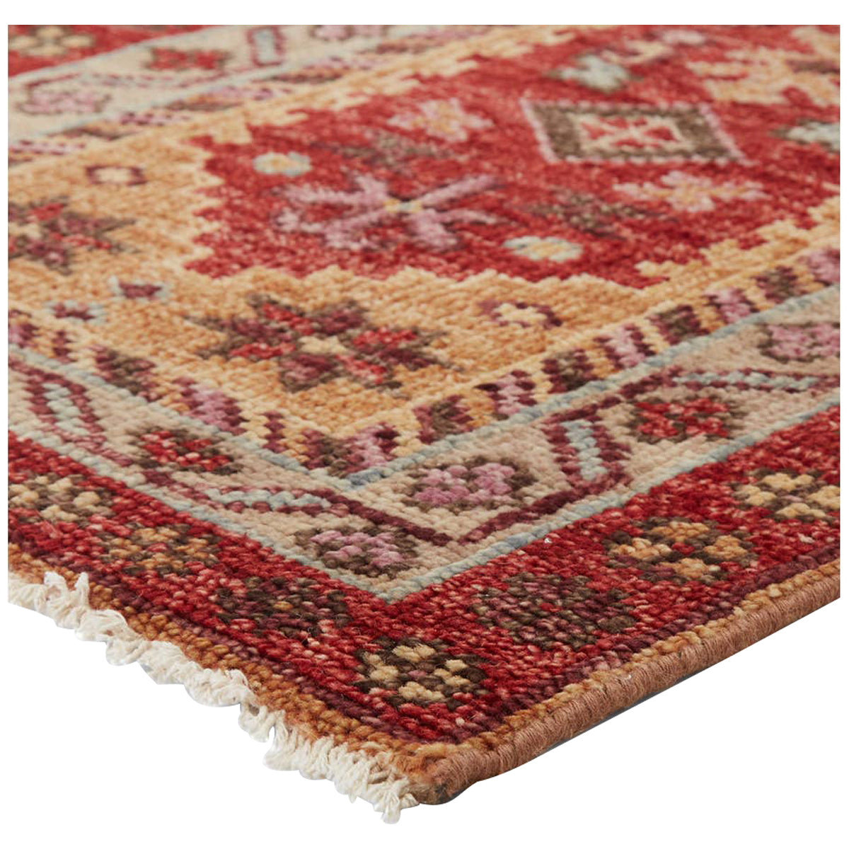 Jaipur Coredora Kyrie Floral Red Yellow CRD04 Area Rug