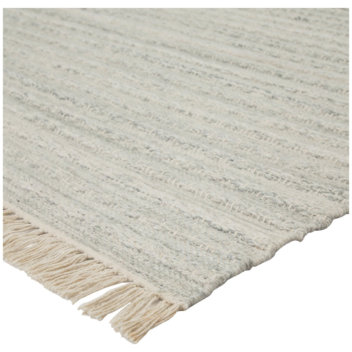 Jaipur Castillo Torre Solid Stripes Light Gray Cream CSL01 Rug