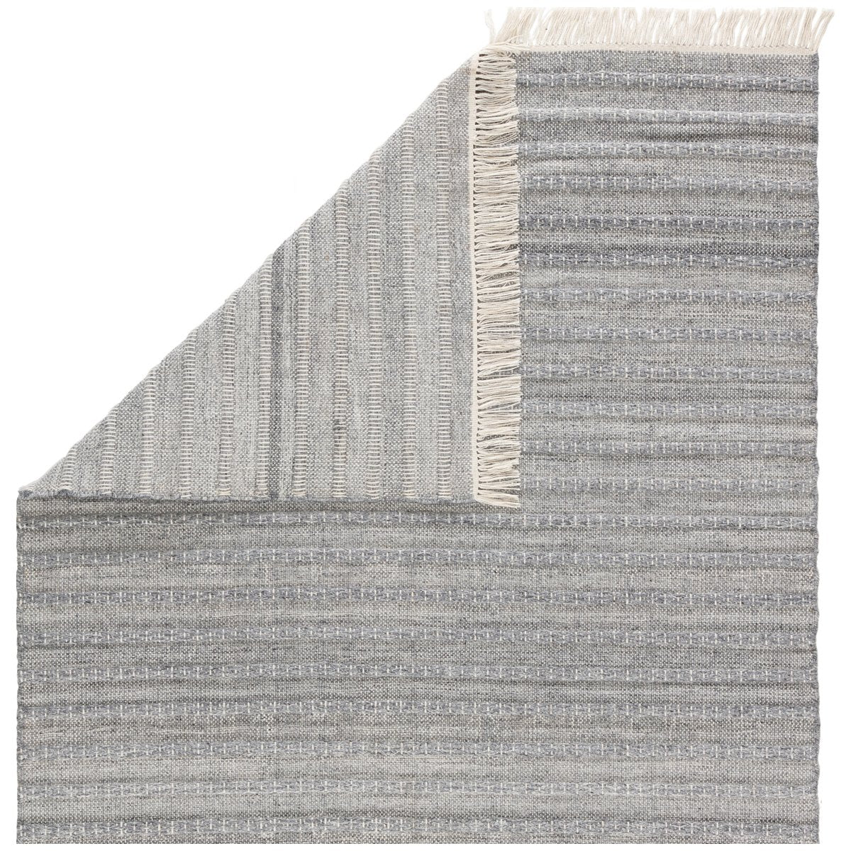 Jaipur Castillo Torre Solid Stripes Gray Cream CSL02 Rug