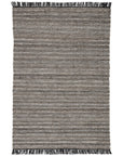 Jaipur Castillo Torre Solid Stripes Black Rust CSL03 Rug