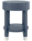 Villa & House Dakota 1-Drawer Round Side Table