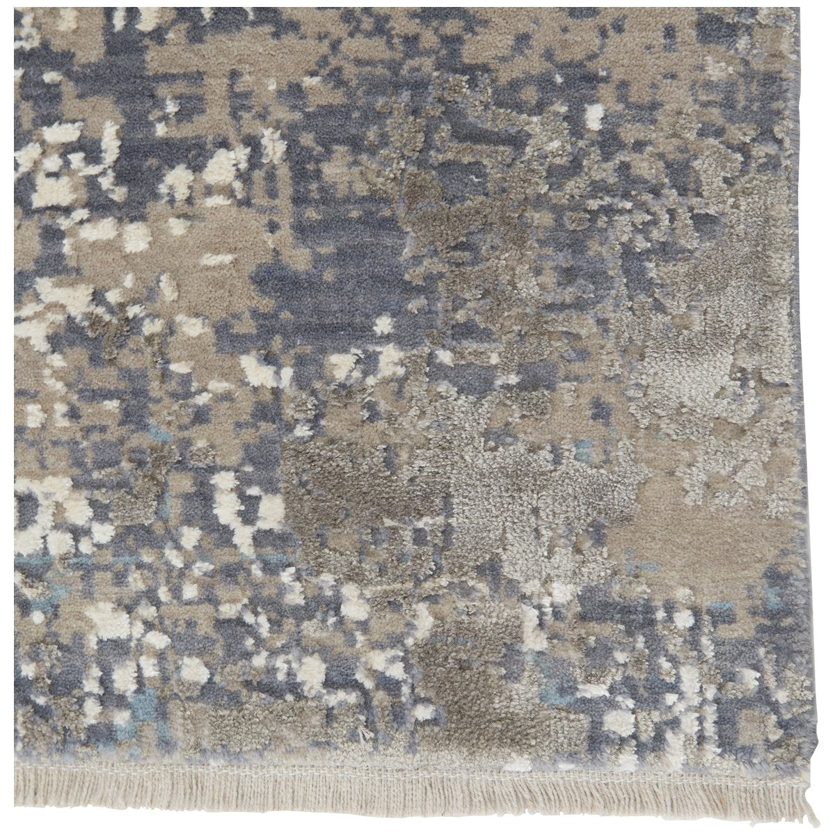 Jaipur Delmara Adriatic Abstract Gray Light Blue DLM01 Rug