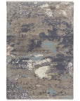 Jaipur Delmara Adriatic Abstract Gray Light Blue DLM01 Rug