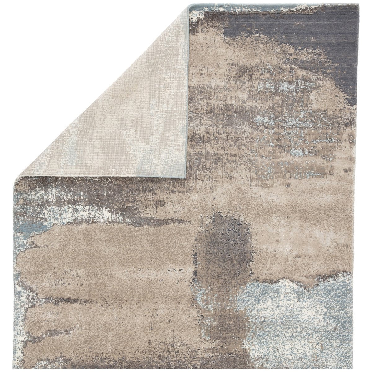 Jaipur Delmara Ionian Abstract Gray Blue DLM03 Rug