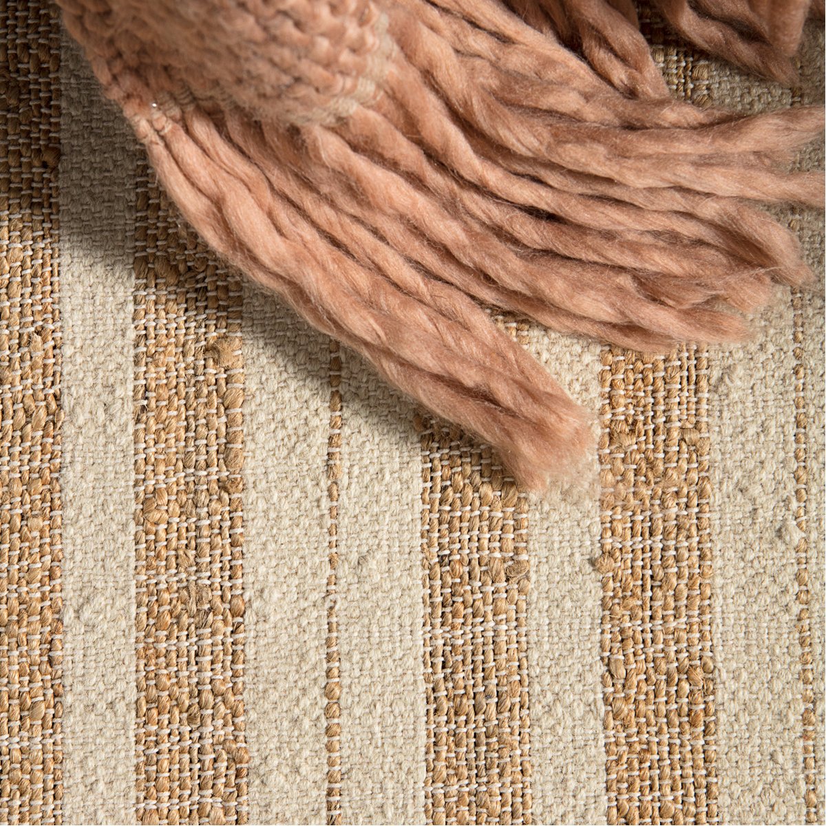 Jaipur Dorada Rey Stripes Tan Ivory DRD01 Rug