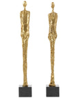 Villa & House Gold Dora Mar Statue Pair