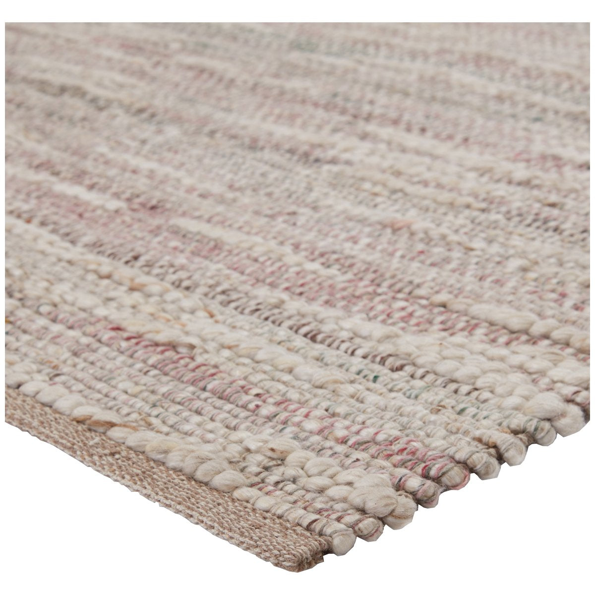 Jaipur Day Dream Sanja Solid Pink Cream DRM01 Rug