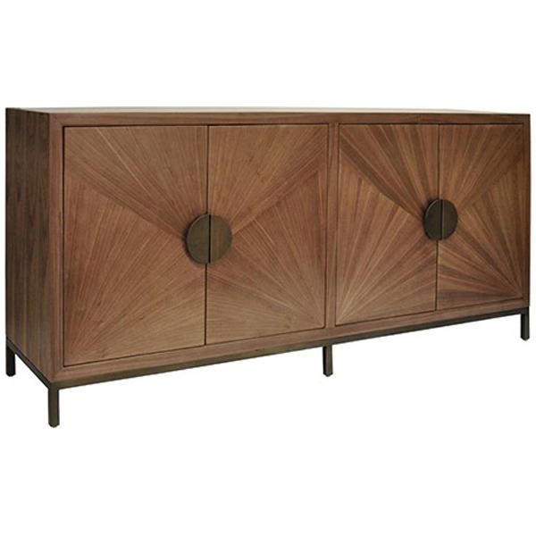 Worlds Away Emory Four Doors Cabinet