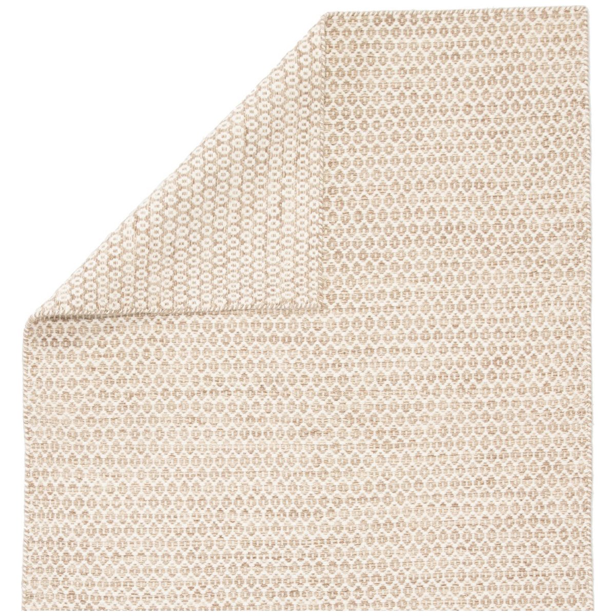 Jaipur Enclave Pompano Trellis Geometric Beige  Ivory ENC04 Rug