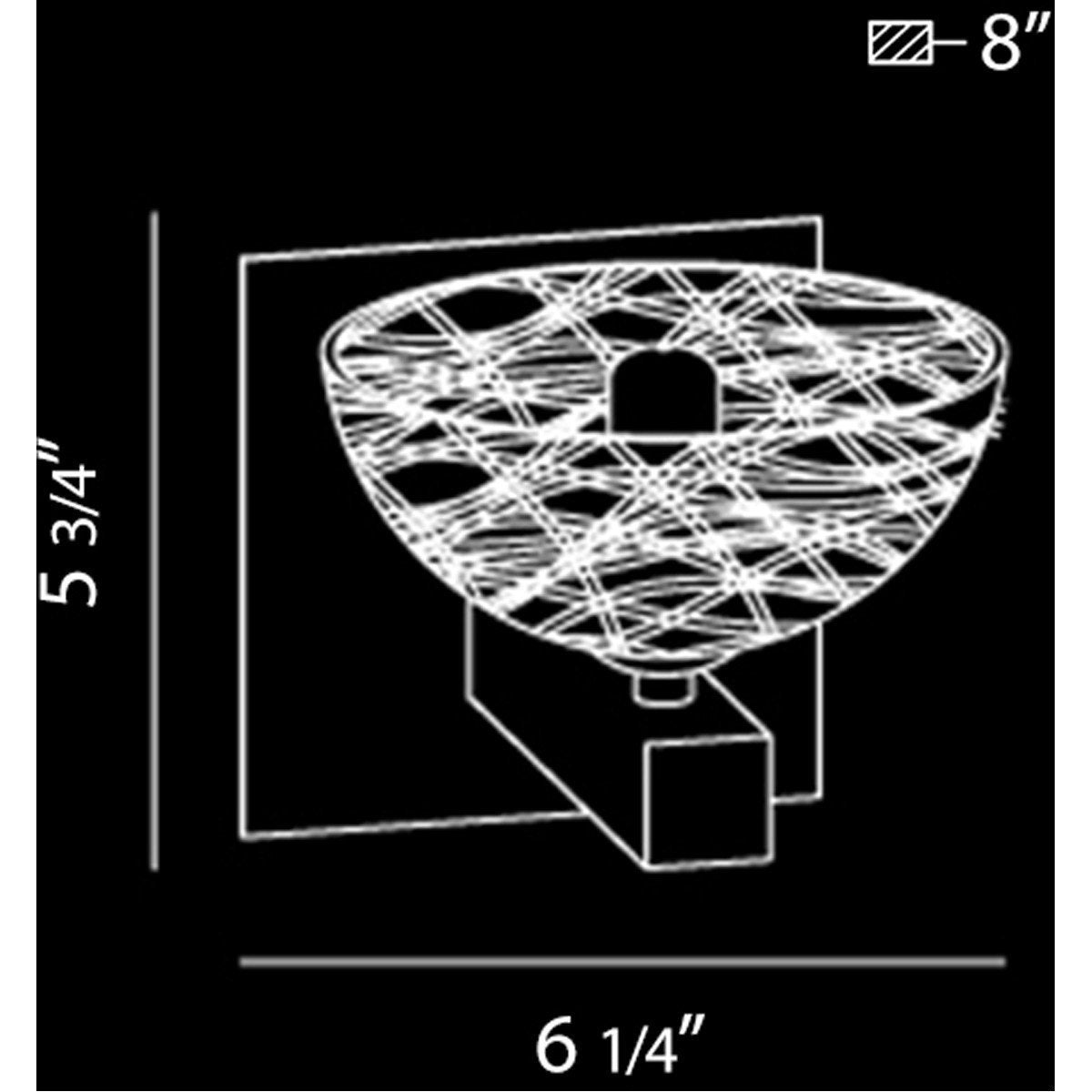 Eurofase DESIGNWL2017 Caramico 1-Light Wall Sconce