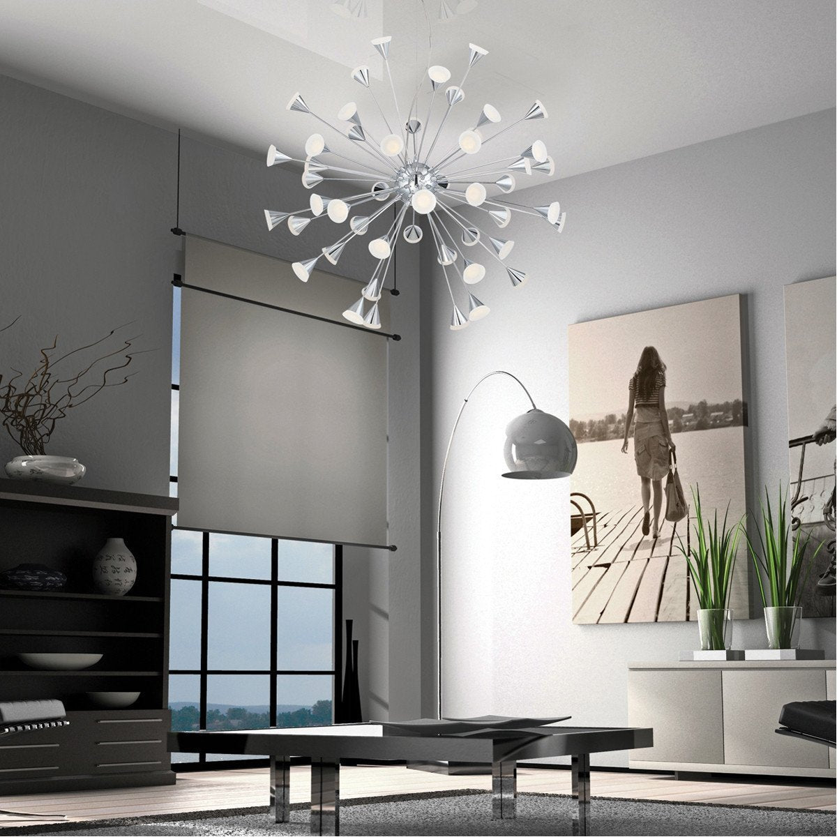 Eurofase DESIGNWL2017 Esplo 32-Light Led Chandelier