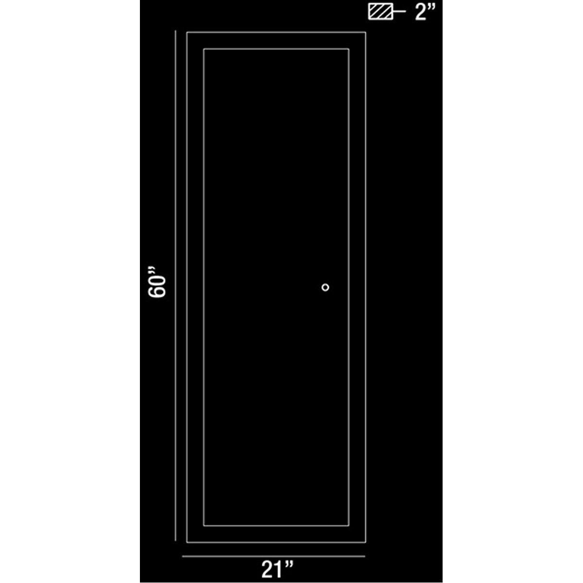 Eurofase DESIGNWL2017 Linear Edge-Lit Led Mirror