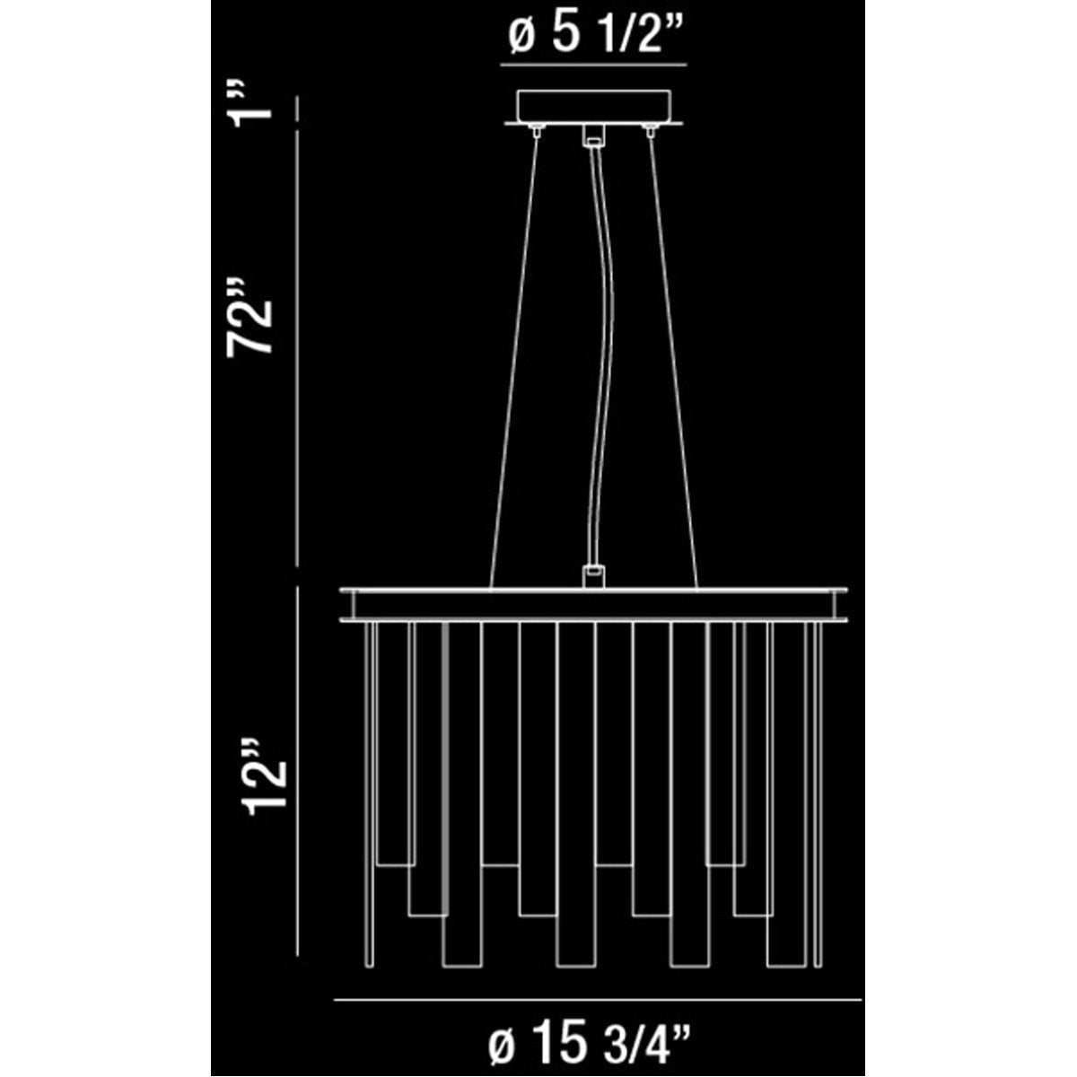 Eurofase DESIGNWL2017 Candice 6-Light Chandelier