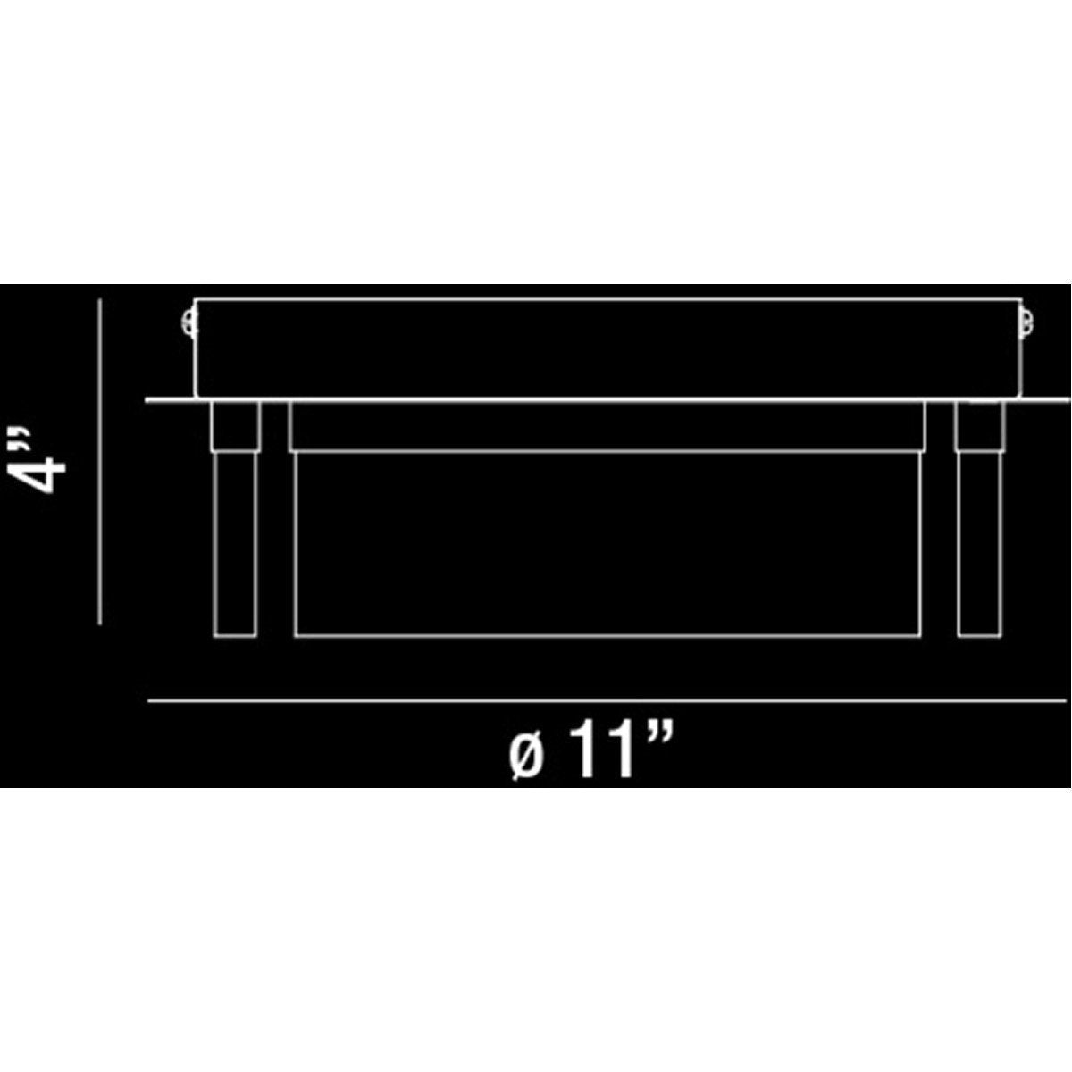 Eurofase DESIGNWL2017 Bria Small Led Flushmount