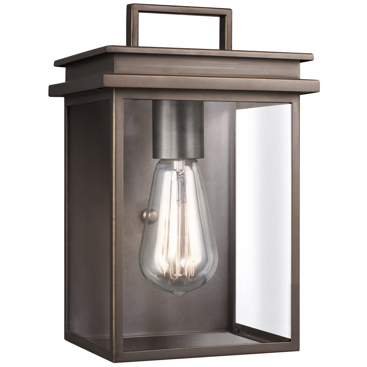 Feiss Chappman 1 Light Cast Aluminum Outdoor Wall Lantern