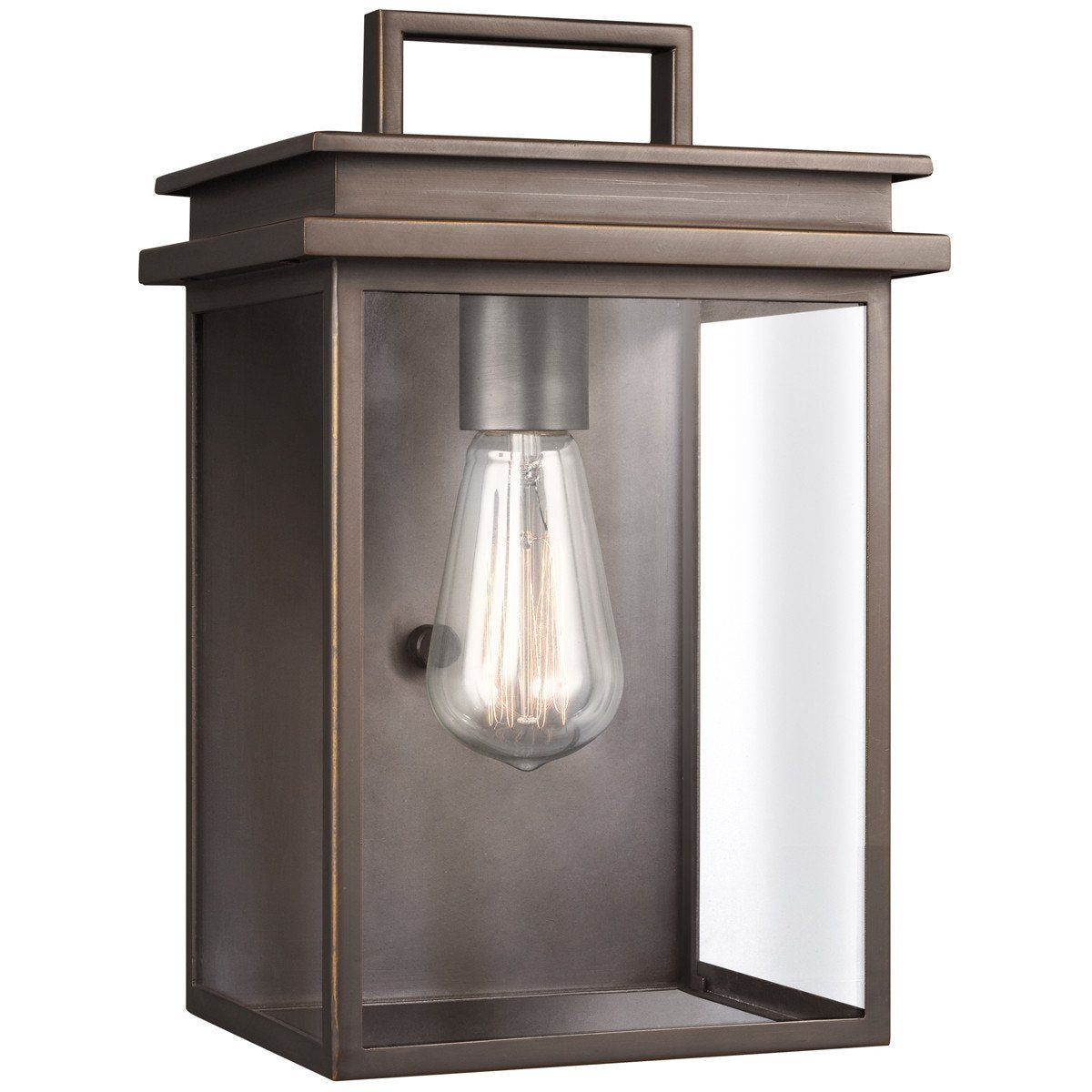 Feiss Chappman 1 Light Cast Aluminum Outdoor Wall Lantern