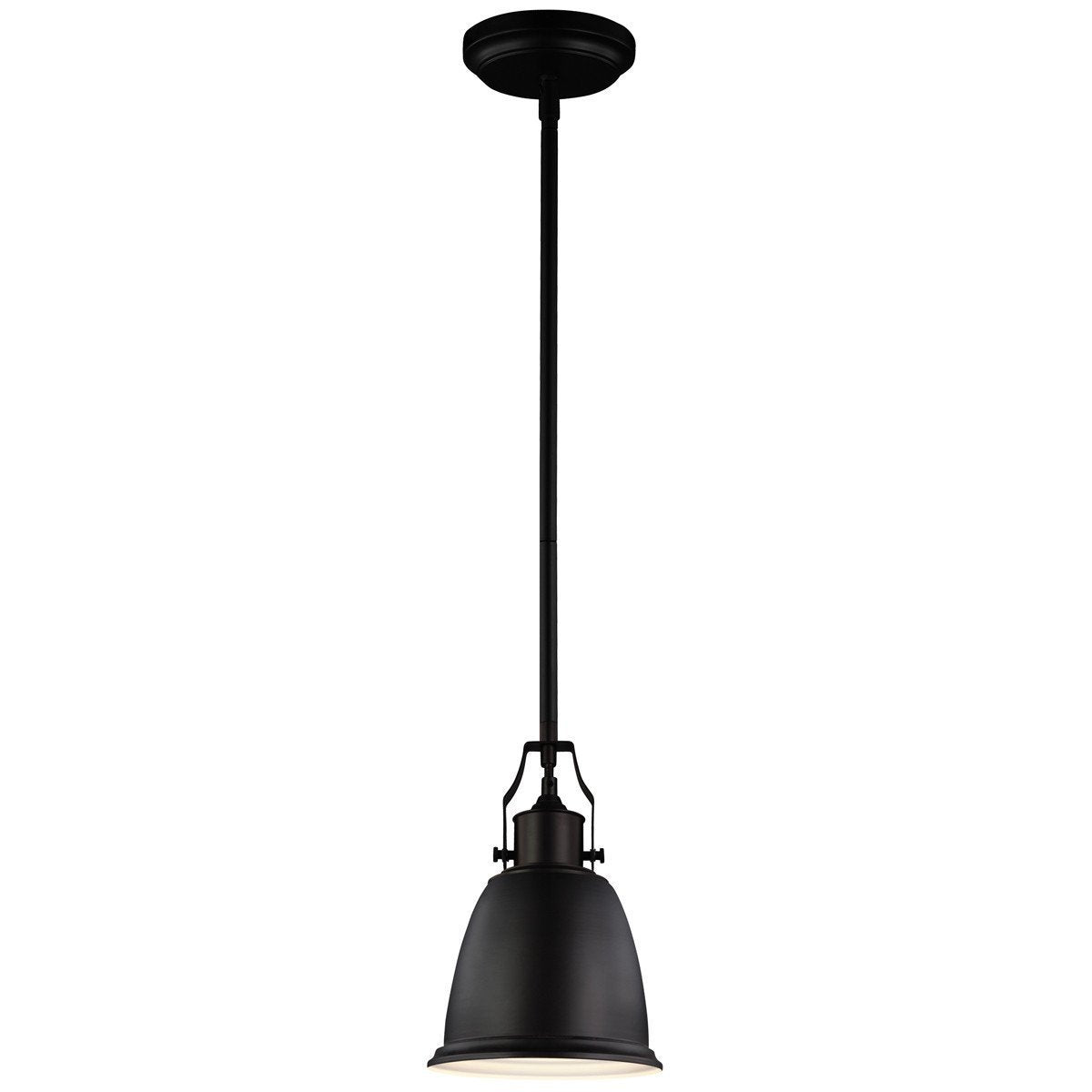 Feiss Hobson 1 Light Undefined Metal Shade Pendant