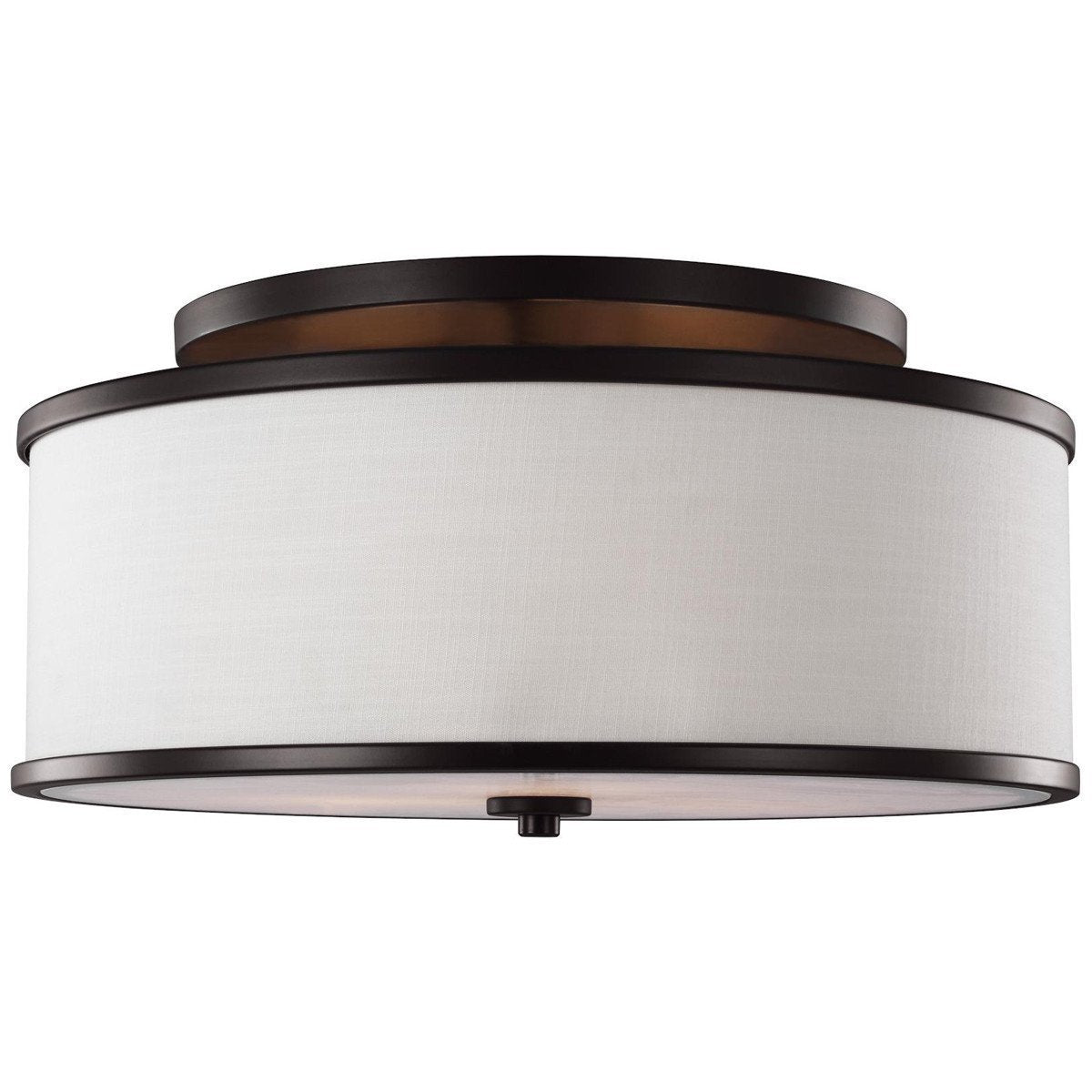 Feiss Lennon 3 Lights Semi-Flush Mount