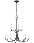 Feiss Westerly 12-Light Chandelier