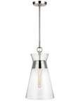 Feiss Atlantic 1-Light Clear Pendant